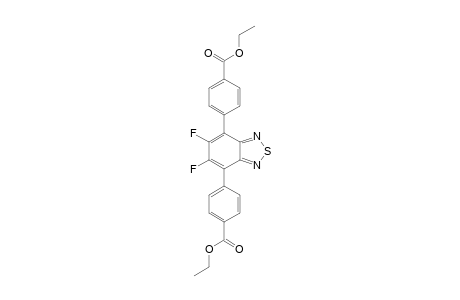 4,7-Di(4-ethoxycarbonylphenyl)-5,6-difluoro-2,1,3-benzothiadiazole