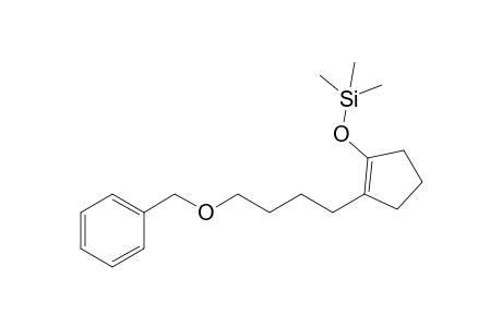 2-(4-Benzyloxybutyl)-1-(trimethylsilyloxy)cyclopentene