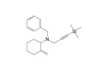 2-Methylene-N-(phenylmethyl)-N-(3-trimethylsilylprop-2-ynyl)-1-cyclohexanamine