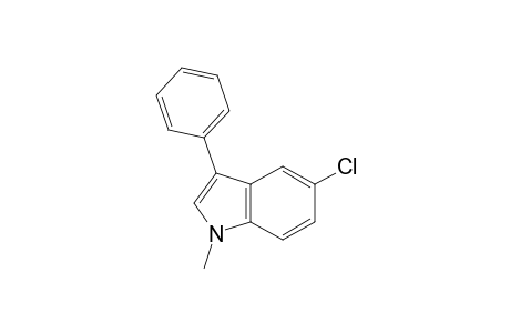 5-Chloro-1-methyl-3-phenyl-1H-indole