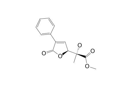 2-C-(2,5-DIHYDRO-2-OXO-3-PARA-METHYLPHENYLFUR-5-YL)-LACTIC-ACID-METHYLESTER