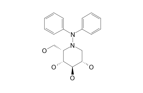 (2S,3R,4R,5S)-1-(di(phenyl)amino)-2-methylol-piperidine-3,4,5-triol