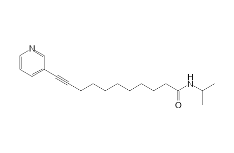 11-(Pyridin-3-yl)-undec-10-ynoic acid isopropylamide