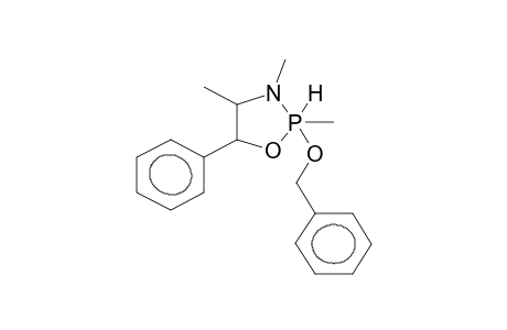2,3,4-TRIMETHYL-5-PHENYL-2-BENZYLOXY-2-HYDRO-1,3,2-OXAZAPHOSPHOLANE