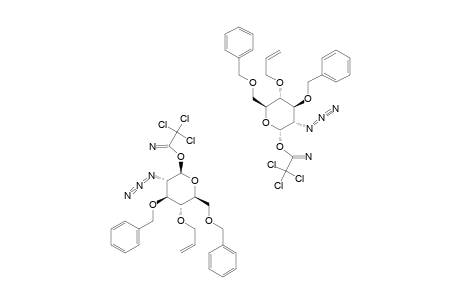 4-O-ALLYL-2-AZIDO-3,6-DI-O-BENZYL-2-DEOXY-D-GLUCOPYRANOSIDE-TRICHLOROACETIMIDATE