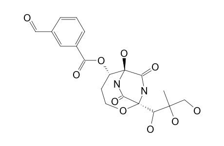 C-(5)-NORBICYCLOMYCIN_C-(5)-O-(3-FORMYLBENZOATE)
