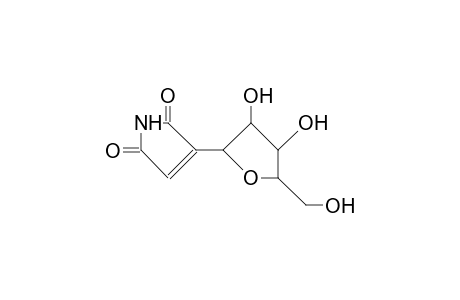 1H-Pyrrole-2,5-dione, 3-.beta.-D-ribofuranosyl-