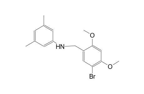 N-(5-bromo-2,4-dimethoxybenzyl)-3,5-dimethylaniline