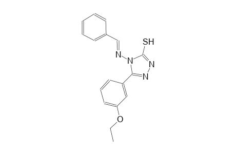 5-(3-ethoxyphenyl)-4-{[(E)-phenylmethylidene]amino}-4H-1,2,4-triazol-3-yl hydrosulfide