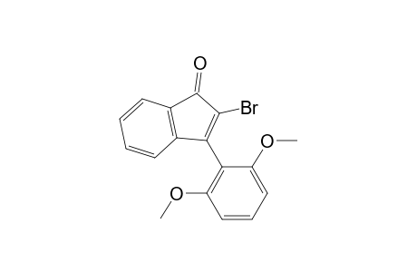 2-Bromo-3-(2,6-dimethoxyphenyl)-1H-inden-1-one