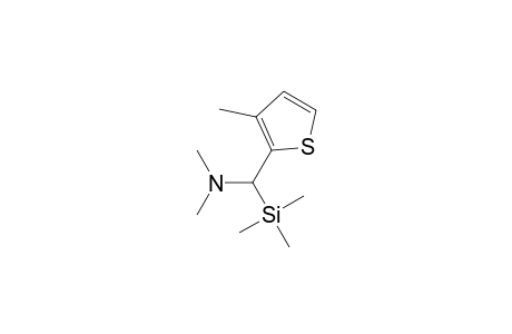 Dimethyl-[(3-methyl-2-thienyl)-trimethylsilyl-methyl]amine