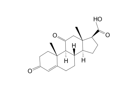 3,11-Dioxoandrost-4-ene-17β-carboxylic acid