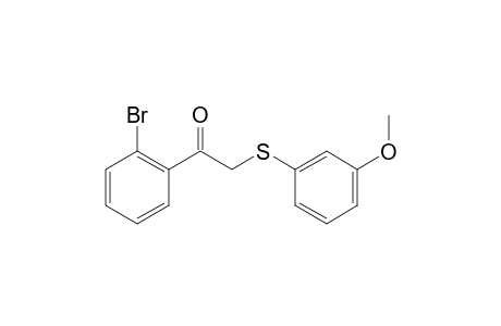 1-(2-Bromophenyl)-2-(3-methoxyphenylthio)ethanone