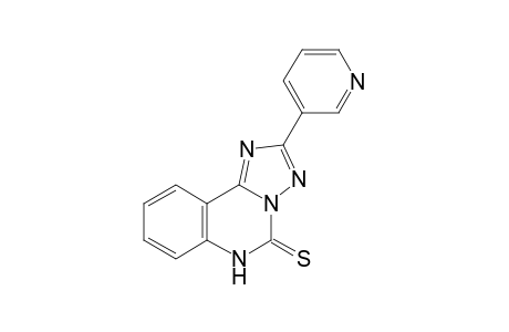 2-(3'-Pyridyl)-1,2,4-triazolo[1,5-c]quinazoline-5(6H)-thione