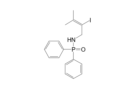 phosphinic amide, N-(2-iodo-3-methyl-2-butenyl)-p,p-diphenyl-