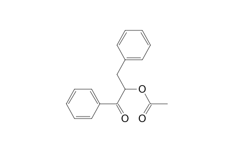 2-Acetyloxy-1,3-diphenyl-1-propanone