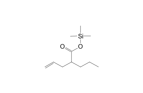 2-Propyl-4-pentenoic Acid Trimethylsilyl Derivative