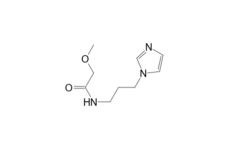 Acetamide, N-(3-imidazol-1-ylpropyl)-2-methoxy-