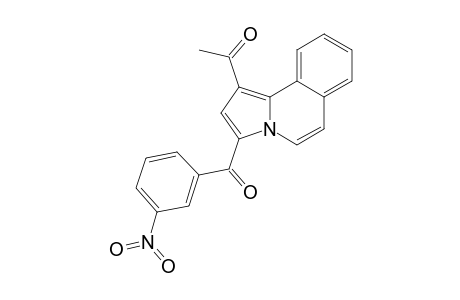 1-ACETYL-3-(3-NITROBENZOYL)-PYRROLO-[2,1-A]-ISOQUINOLINE