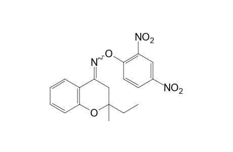 2-ethyl-2-methyl-4-chromanone, O-(2,4-dinitrophenyl)oxime