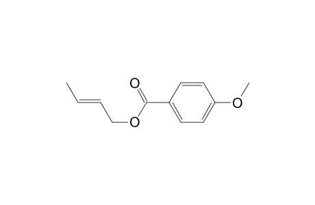 (trans)-Crotyl p-methoxybenzoate