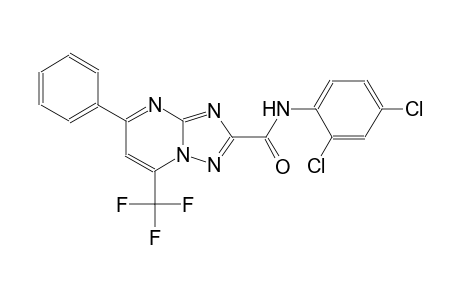 N-(2,4-dichlorophenyl)-5-phenyl-7-(trifluoromethyl)[1,2,4]triazolo[1,5-a]pyrimidine-2-carboxamide