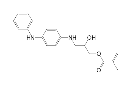 n-(3-Methacryloyloxy-2-hydroxy)propyl-n'-phenyl-p-phenylenediamine