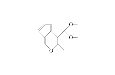 4-Dimethoxymethyl-3-methyl-3,4-dihydro-cyclopenta(C)pyrane