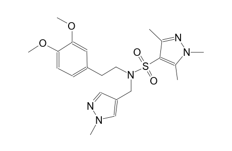 1H-pyrazole-4-sulfonamide, N-[2-(3,4-dimethoxyphenyl)ethyl]-1,3,5-trimethyl-N-[(1-methyl-1H-pyrazol-4-yl)methyl]-