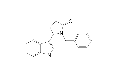 1-Benzyl-5-(1H-indol-3-yl)pyrrolidin-2-one