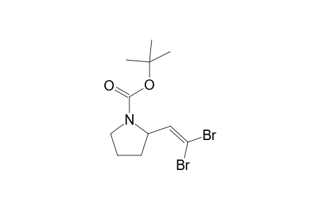 1-[(t-Butoxy)carbonyl]-2-(2',2'-dibromoethenyl)pyrrolidine