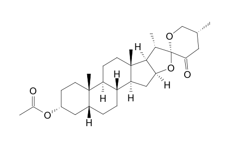 (25R)-3-ALPHA-ACETOXY-5-BETA-SPIROSTAN-23-OXO-3-EPISMILAGENIN-ACETATE