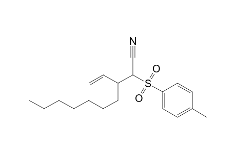 Decanenitrile, 3-ethenyl-2-[(4-methylphenyl)sulfonyl]-
