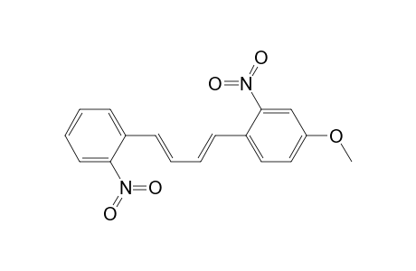 Benzene, 4-methoxy-2-nitro-1-[4-(2-nitrophenyl)-1,3-butadienyl]-, (E,E)-