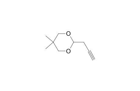 1,3-Dioxane, 5,5-dimethyl-2-(2-propynyl)-