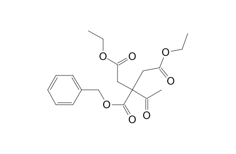 1,2,3-Propanetricarboxylic acid, 2-acetyl-, 1,3-diethyl 2-(phenylmethyl) ester