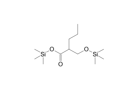 2-Propylhydracrylic acid 2TMS