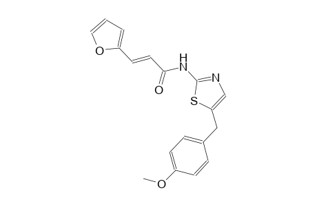 2-propenamide, 3-(2-furanyl)-N-[5-[(4-methoxyphenyl)methyl]-2-thiazolyl]-, (2E)-