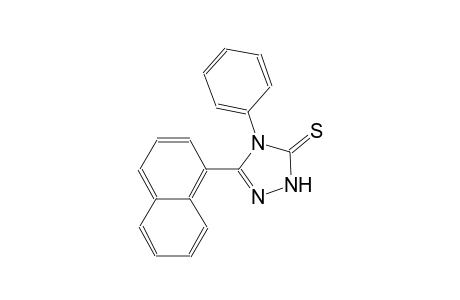 3H-1,2,4-triazole-3-thione, 2,4-dihydro-5-(1-naphthalenyl)-4-phenyl-