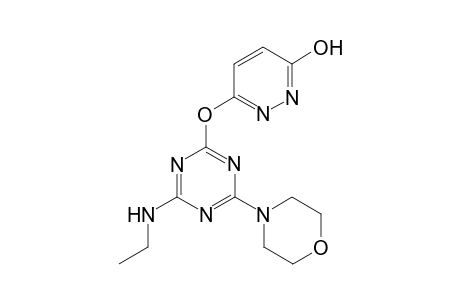 3-Pyridazinol, 6-[[4-(ethylamino)-6-(4-morpholinyl)-1,3,5-triazin-2-yl]oxy]-