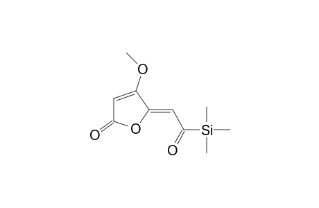 (Z)-4-Methoxy-5-[(trimethylsilyl)carbonylmethylene]-2(5H)-furanone
