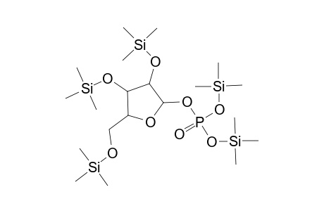 D-Ribofuranose, 2,3,5-tris-O-(trimethylsilyl)-, bis(trimethylsilyl) phosphate