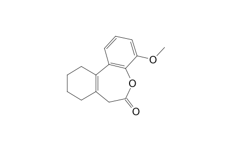 4-methoxy-8,9,10,11-tetrahydrodibenz[b,d]oxepin-6(7H)-one