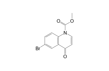 6-Bromo-1-methoxycarbonyl-4-quinolone
