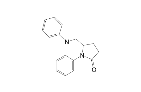 1-Phenyl-5-[(phenylamino)methyl]pyrrolidin-2-one