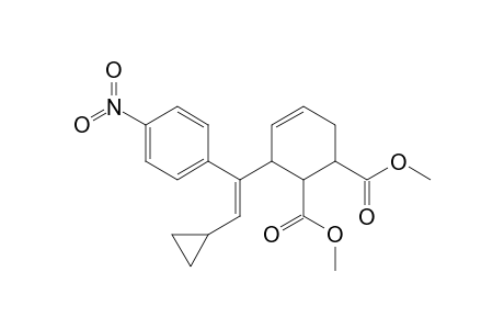 Dimethyl 3-[2'-cyclopropyl-1'-(4"-nitrophenyl)ethenyl]cyclohex-4-ene-1,2-dicarboxylate