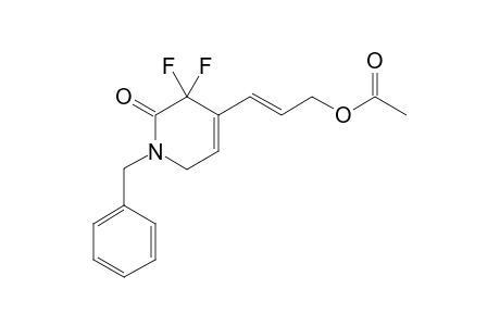 ACETIC-ACID-3-(1-BENZYL-3,3-DIFLUORO-2-OXO-1,2,3,6-TETRAHYDROPYRIDIN-4-YL)-ALLYLESTER