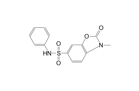6-benzoxazolesulfonamide, 2,3-dihydro-3-methyl-2-oxo-N-phenyl-