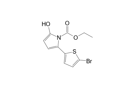 1-(Ethoxycarbonyl)-2-hydroxy-5-(5'-bromo-2'-thienyl)pyrrole