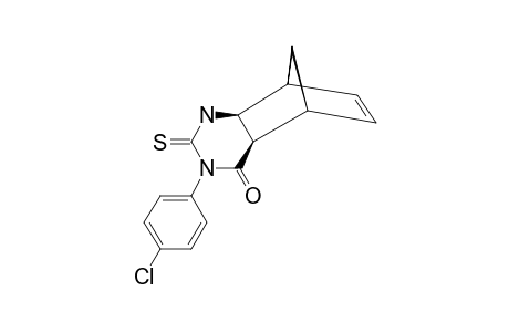 3-(Para-chlorophenyl)-2-thioxo-2,3,R-4,cis-5,cis-8,cis-8a-hexahydro-5,8-methanoquinazolin-4(1H)-one
